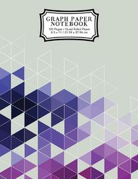 Cover image for Graph Paper Notebook: Purple Grid Boxes Grid Paper Composition Notebook, Graphing Paper, Quad Ruled