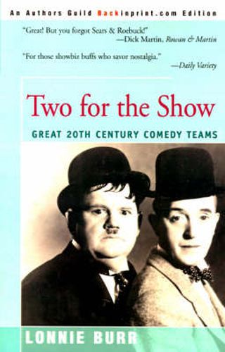 Cover image for Two for the Show: Great 20th Century Comedy Teams