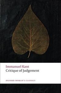 Cover image for Critique of Judgement