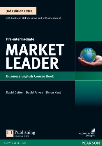 Cover image for Market Leader 3rd Edition Extra Pre-Intermediate Coursebook with DVD-ROM Pack