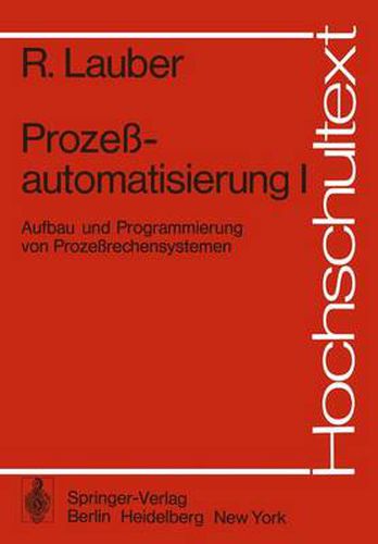 Cover image for Prozessautomatisierung I