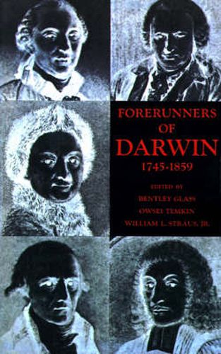 Cover image for Forerunners of Darwin, 1745 - 1859