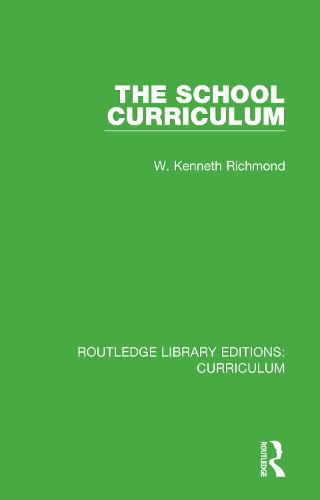 Cover image for The School Curriculum