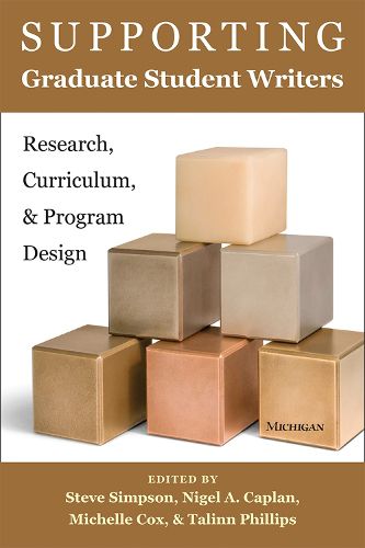 Supporting Graduate Student Writers: Research, Curriculum, & Program Design