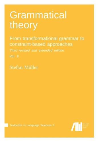 Cover image for Grammatical theory