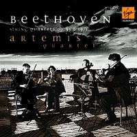 Cover image for Beethoven String Quartet Opus 59 Opus 95