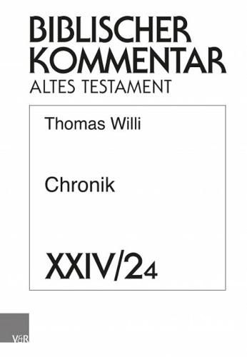 Cover image for Chronik (1 Chr 21:1-29:30): 4. Lieferung