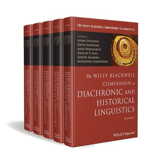 Cover image for The Wiley Blackwell Companion to Diachronic and Historical Linguistics, 5 Volume Set