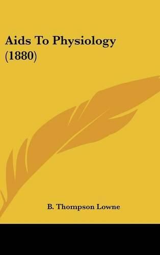 Cover image for AIDS to Physiology (1880)