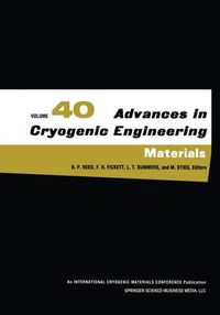 Cover image for Advances in Cryogenic Engineering Materials: Volume 40, Part A