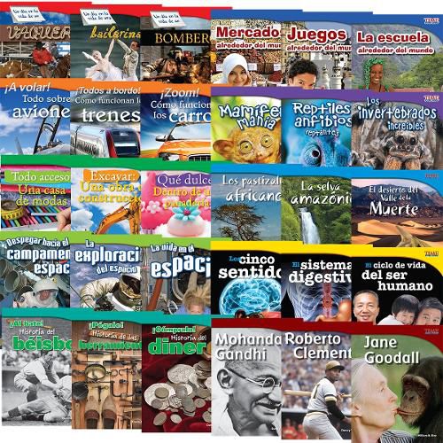 Cover image for Time for Kids Informational Text Grade 3 Spanish 30-Book Set (Time for Kids Nonfiction Readers)