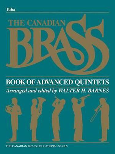 Cover image for The Canadian Brass Book of Advanced Quintets