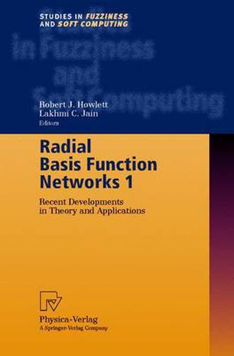 Cover image for Radial Basis Function Networks 1: Recent Developments in Theory and Applications