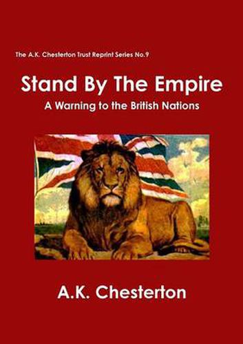 Cover image for Stand by the Empire: A Warning to the British Nations