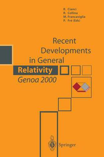 Cover image for Recent Developments in General Relativity,Genoa 2000