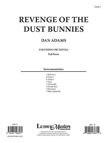 Revenge of the Dust Bunnies for String Orchestra: Conductor Score