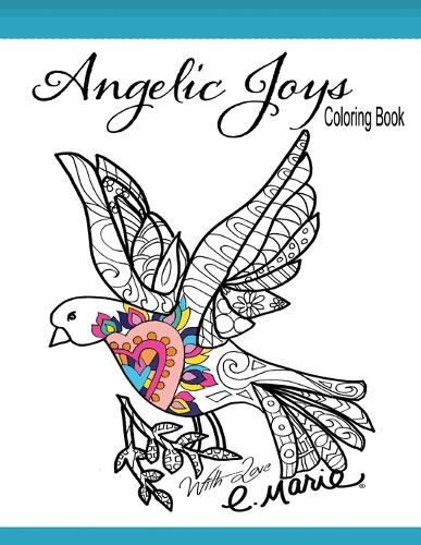 Cover image for Angelic Joys Coloring Book