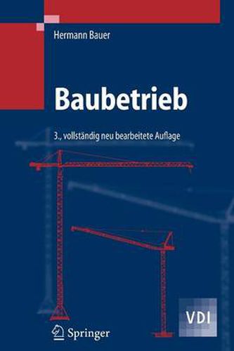 Cover image for Baubetrieb