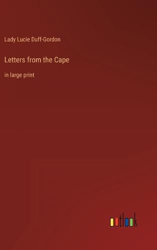 Cover image for Letters from the Cape