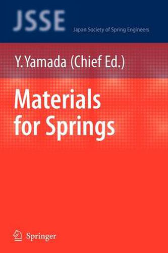 Cover image for Materials for Springs