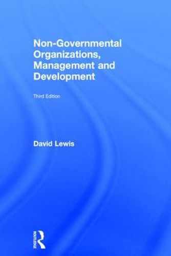 Cover image for Non-Governmental Organizations, Management and Development