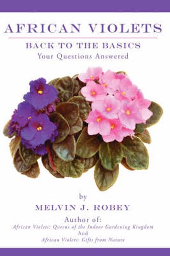 Cover image for African Violets Back to the Basics