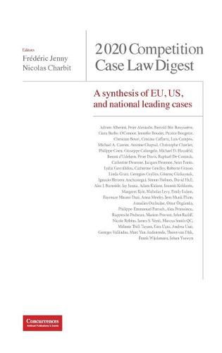 Cover image for 2020 Competition Case Law Digest: A synthesis of EU, US and national leading cases
