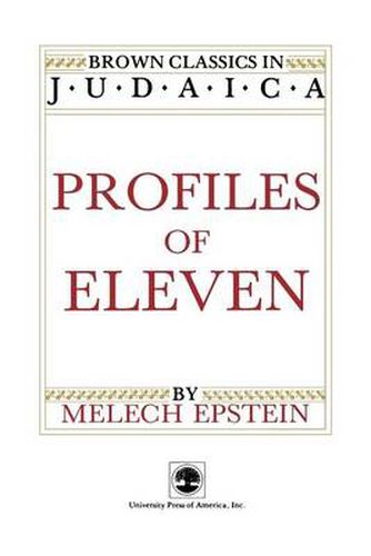 Cover image for Profiles of Eleven