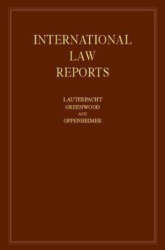 International Law Reports