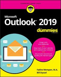 Cover image for Outlook 2019 For Dummies