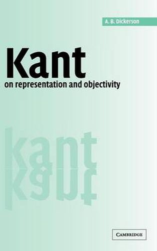 Cover image for Kant on Representation and Objectivity