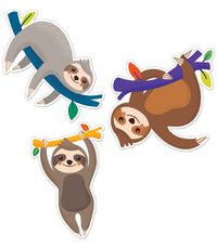 Cover image for One World Sloths Cut-Outs