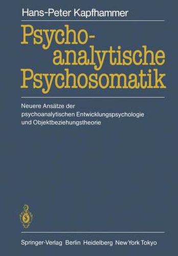 Cover image for Psychoanalytische Psychosomatik