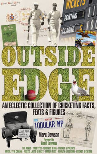 Cover image for Outside Edge: An Eclectic Collection of Cricketing Facts, Feats & Figures