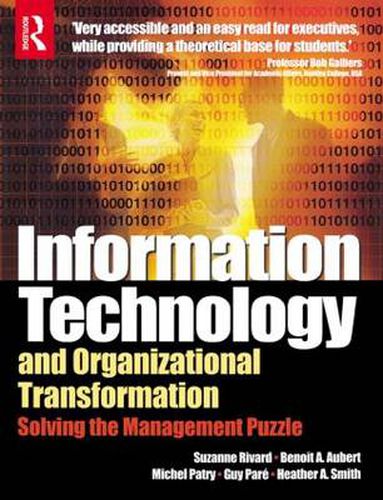 Cover image for Information Technology and Organizational Transformation: Solving the Management Puzzle