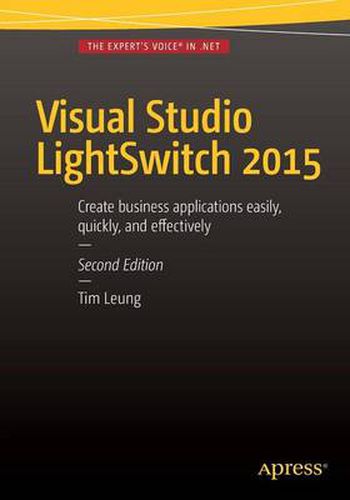 Cover image for Visual Studio Lightswitch 2015