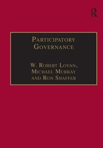 Participatory Governance: Planning, Conflict Mediation and Public Decision-Making in Civil Society
