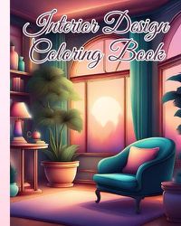 Cover image for Interior Design Coloring Book