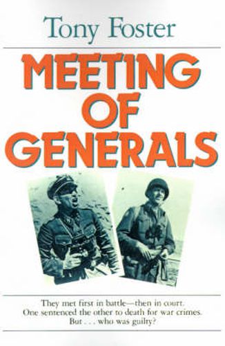 Cover image for Meeting of Generals