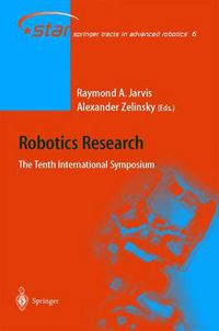 Cover image for Robotics Research: The Tenth International Symposium