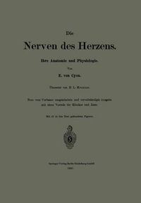 Cover image for Die Nerven Des Herzens: Ihre Anatomie Und Physiologie