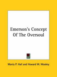 Cover image for Emerson's Concept of the Oversoul