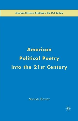 Cover image for American Political Poetry in the 21st Century