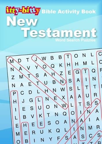 Cover image for New Testament Word Search - E5030 - Ittybitty Activity Book