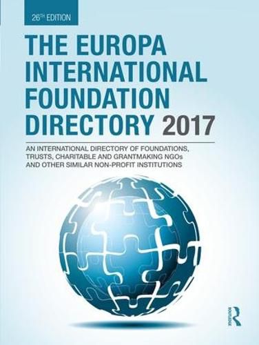 Cover image for The Europa International Foundation Directory 2017