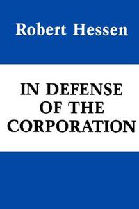 Cover image for In Defense of the Corporation