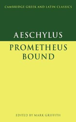 Cover image for Aeschylus: Prometheus Bound