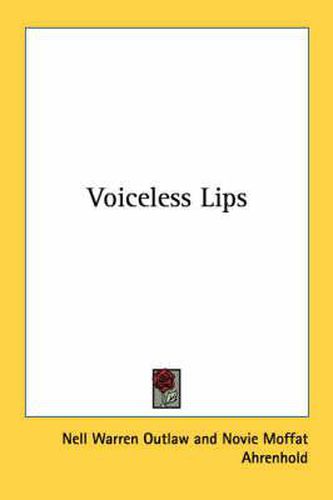 Cover image for Voiceless Lips