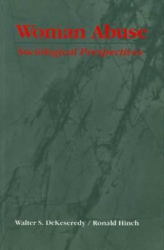 Cover image for Woman Abuse: Sociological Perspectives