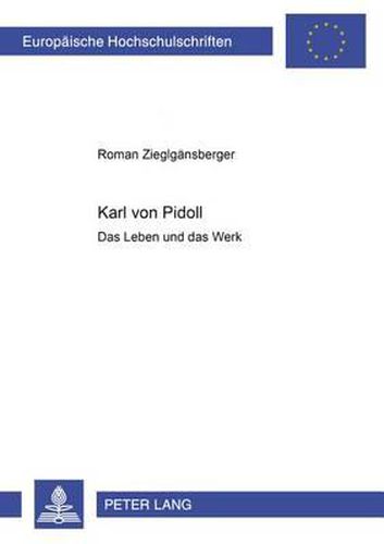 Cover image for Karl Von Pidoll: Das Leben Und Das Werk